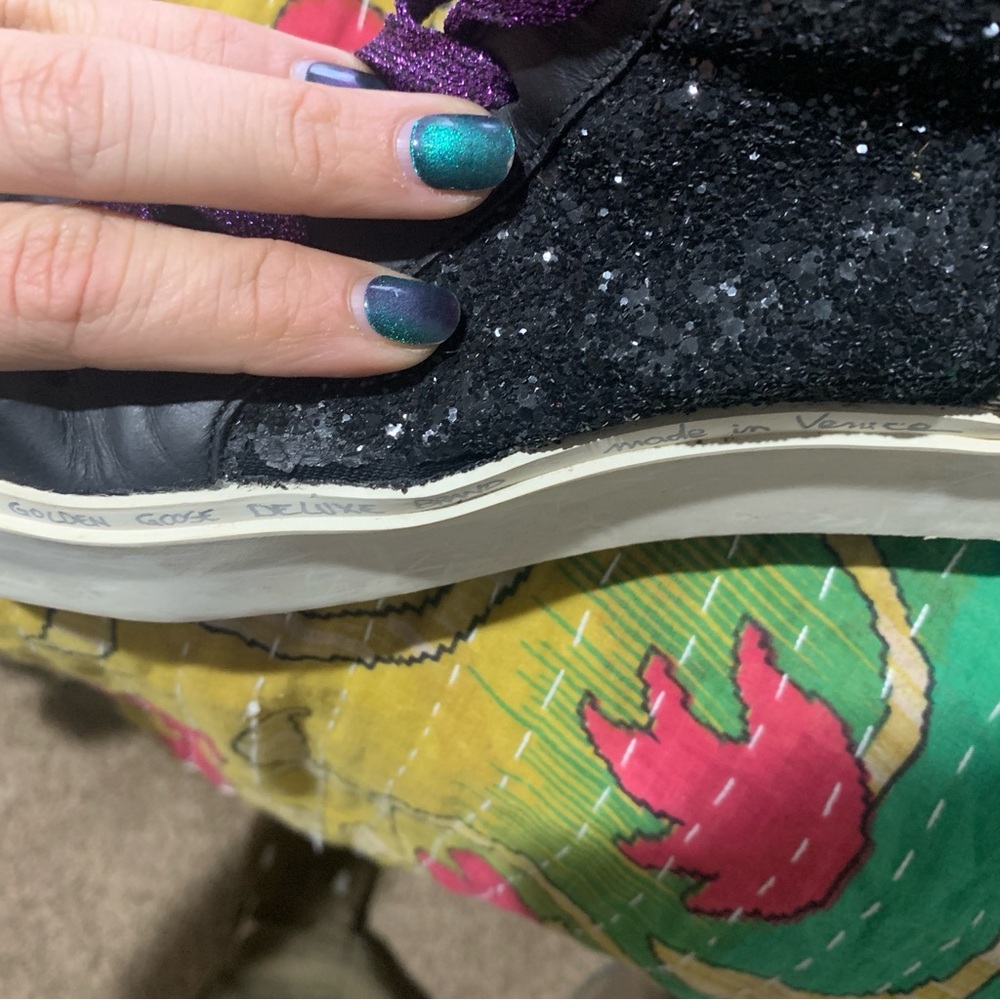 Golden Goose Hi Star Hi Slide Platform - FLAWS - Picture 15 of 17